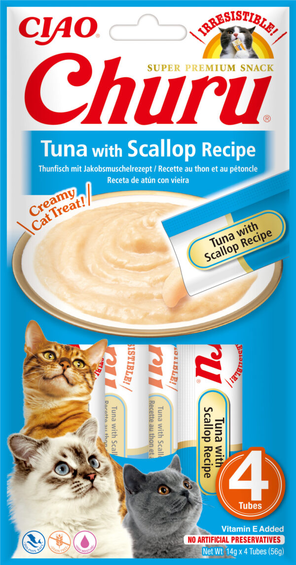 Churu Tuna with Scallop Recipe 4x14g
