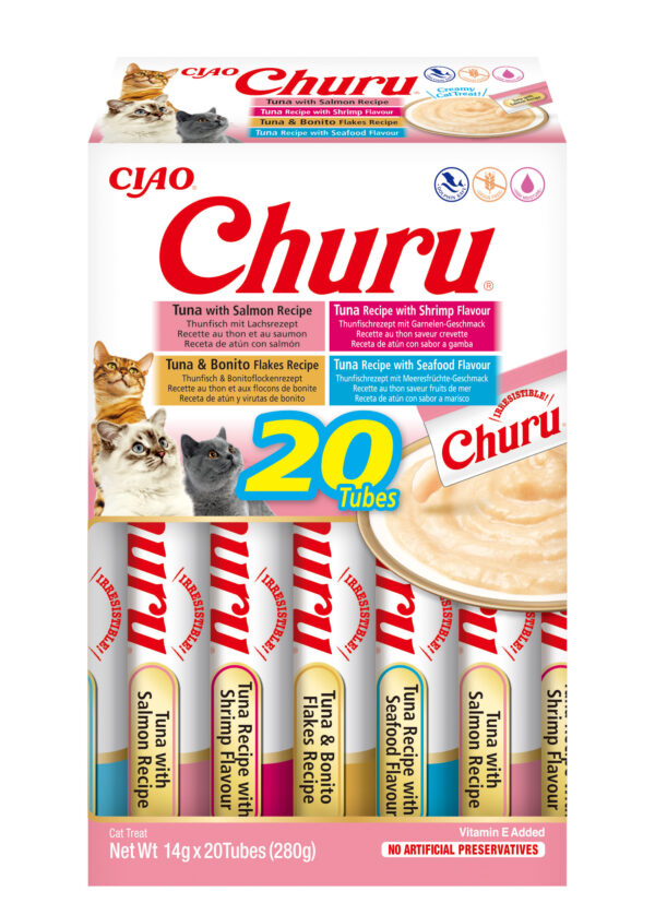 Churu Seafood Variety 20x14g