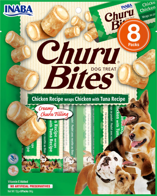 Churu Chicken Recipe wraps Chicken with Tuna Recipe 8x12g