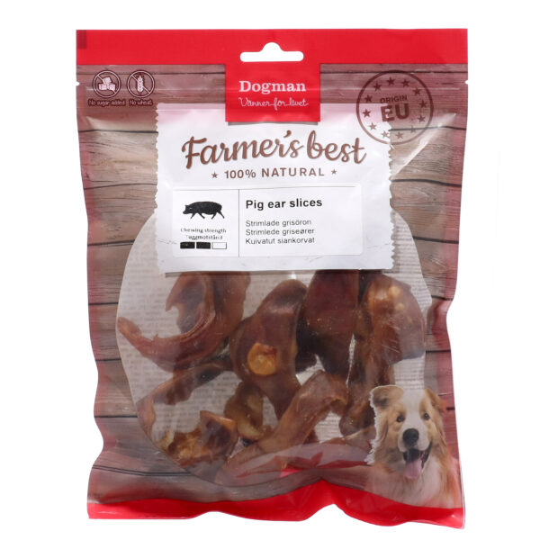 Pig ear slices 200g