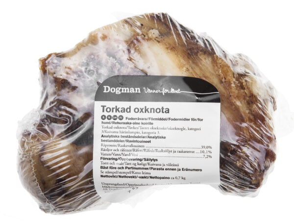 Torkad knota plastad