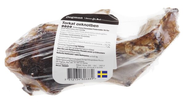 Oxknotben plastad