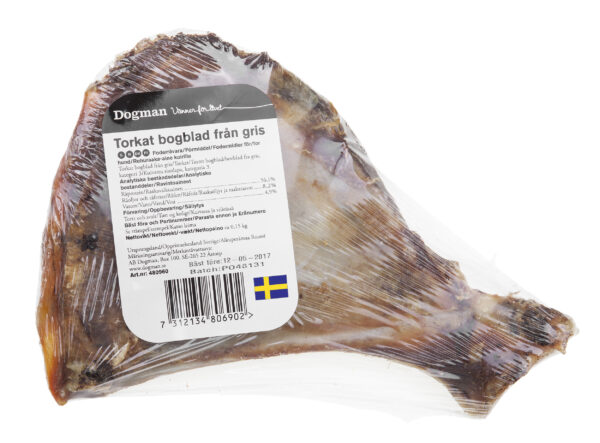 Torkat Bogblad plastad
