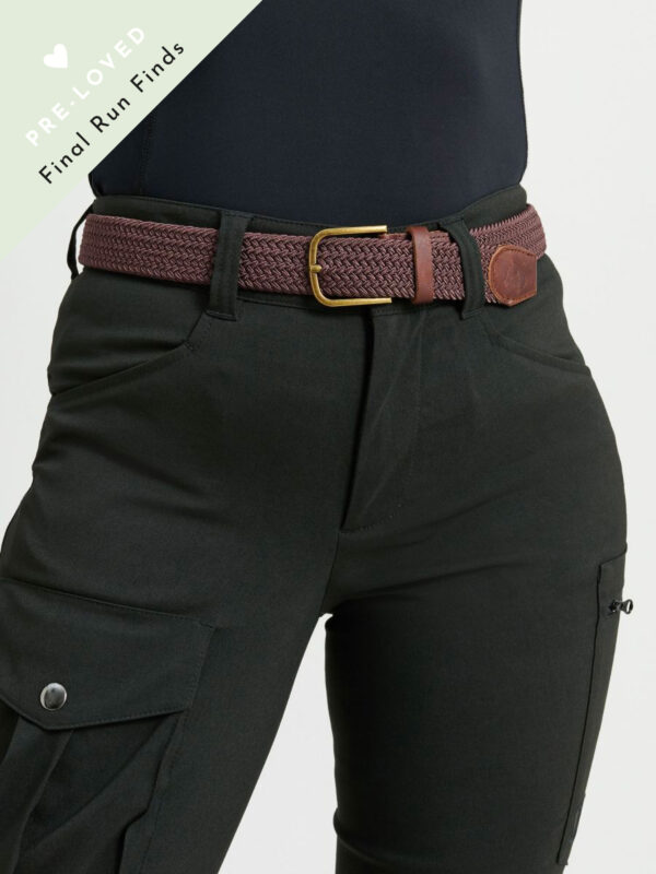 #Jacson Capri Skärp Brun 95cm
