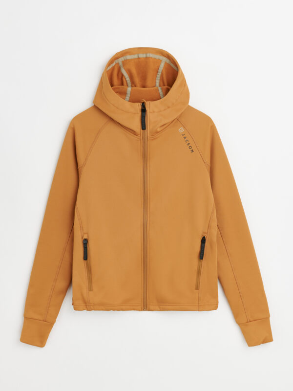 Siv Funk.jacka Orange 146/152