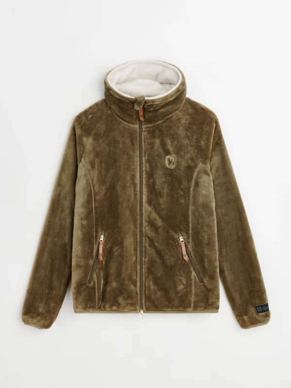 #Jacson Dagmar Softpilejacka Brun 134/140