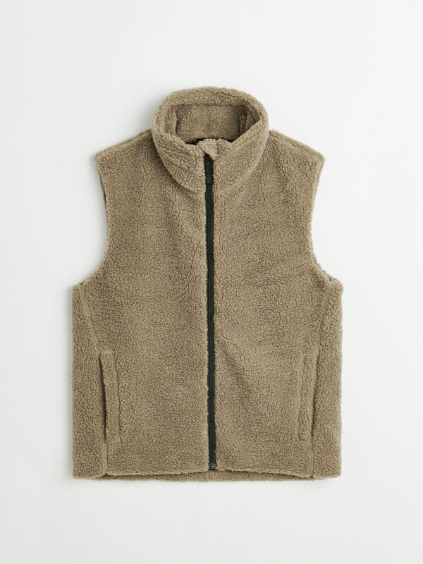 Inger Fleeceväst Beige M