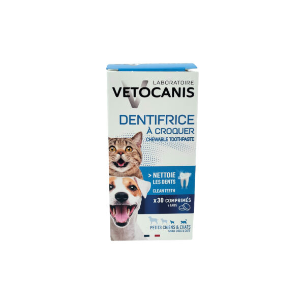 Tandtabletter Katt/Små hundar Vetocanis