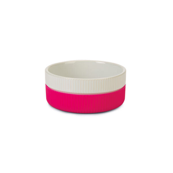 Keramikskål Vit/Rosa Bik Beeztees
