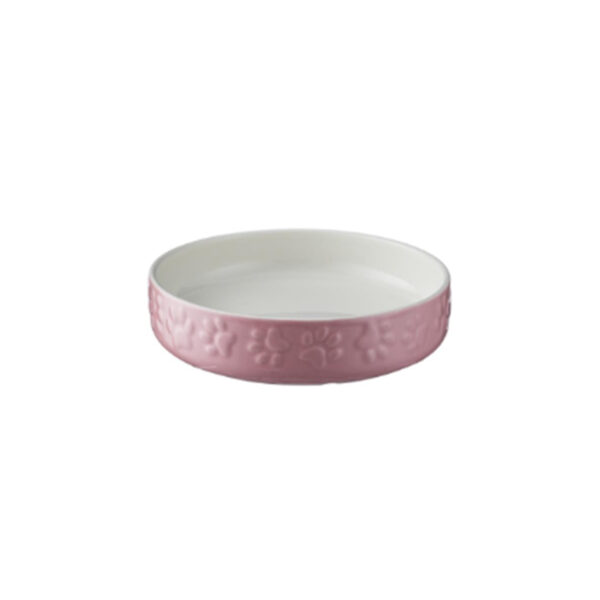 Keramikskål Rosa/Vit MC