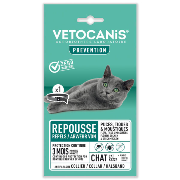 Anti-parasit Halsband Katt Vetocanis