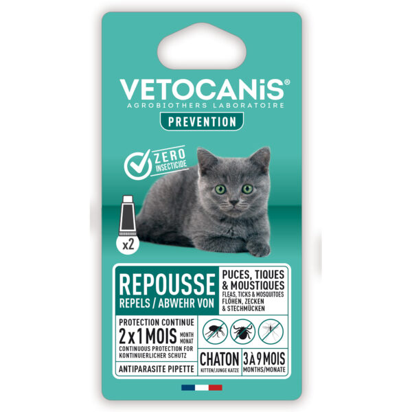 Anti-parasit Spot on Kattunge Vetocanis