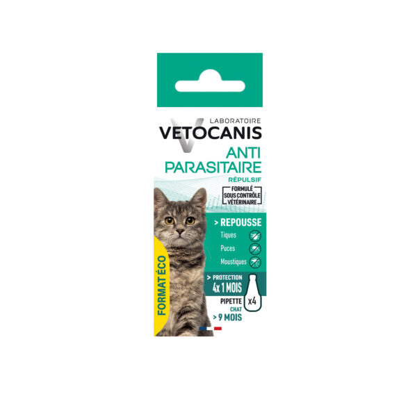 Anti-parasit Spot on Katt Economy Vetocanis