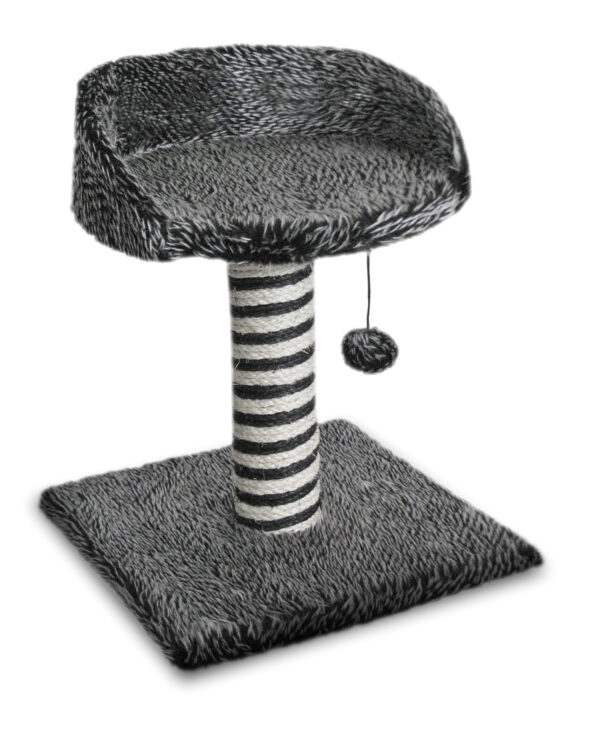 #Dogman Klös Hårig Gråmelerad H42cm