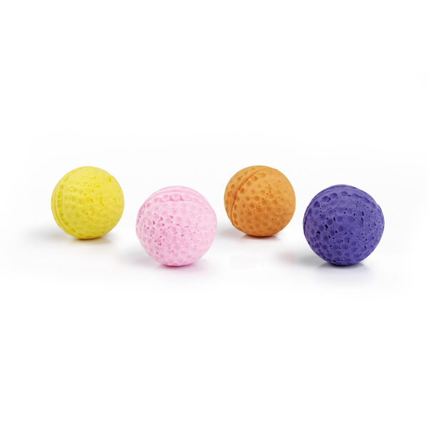 Kattleksak Skumgummibollar 4-p Beeztees