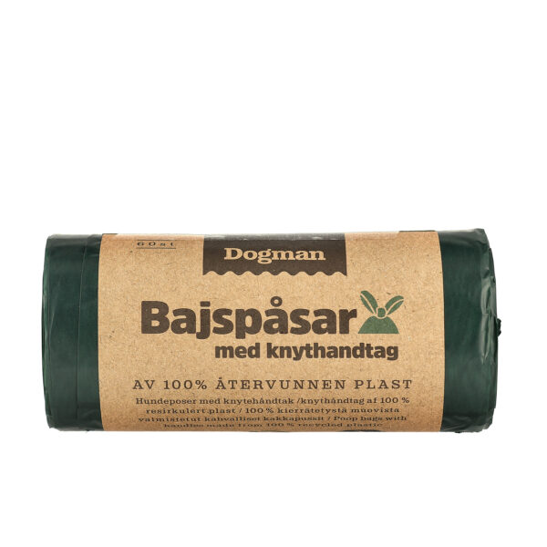 Bajspåsar 100% återv plast 60p