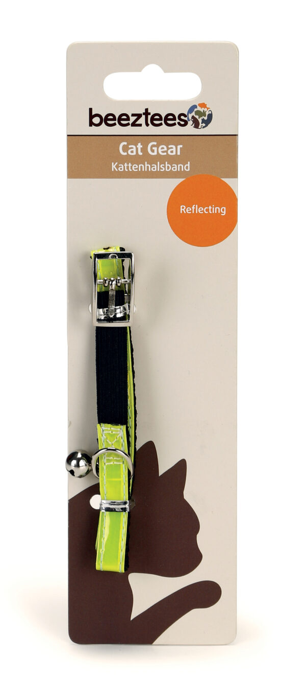 Katthalsband Brite Reflex Gul Beeztees