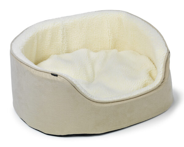 Bädd m hög kant Sherpa Beige S