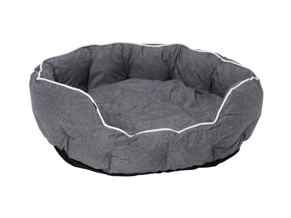 Buddy oval bädd Grå XL