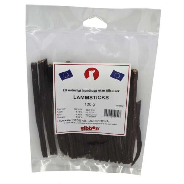 Lammsticks, torkade EU Tyrol