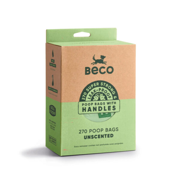 Bajspåse 270-pack med knythandtag Beco