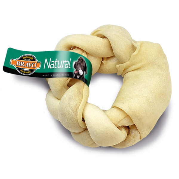 Bravo Flätad Ring Naturell