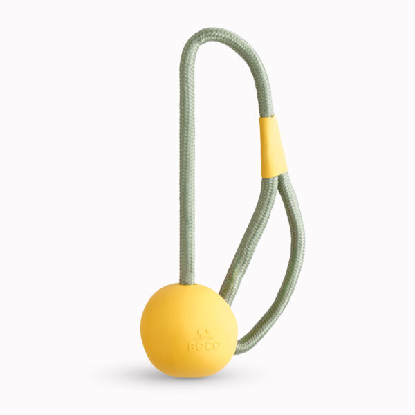 Hundleksak Slinger Ball Gul Beco