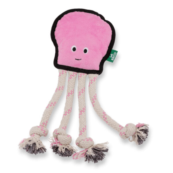 Hundleksak Octopus Medium Beco