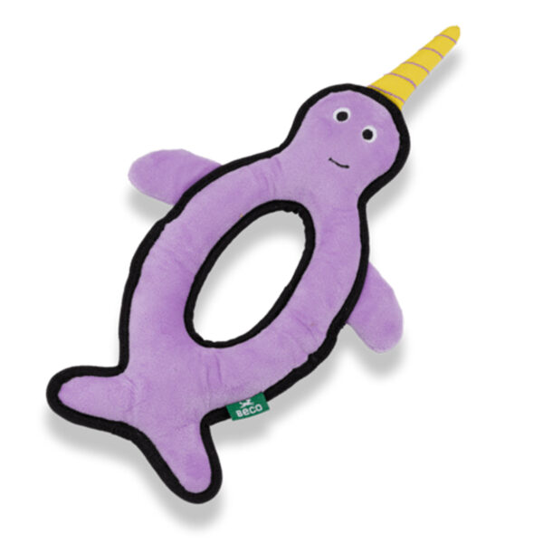 Hundleksak Narwhal Large Beco