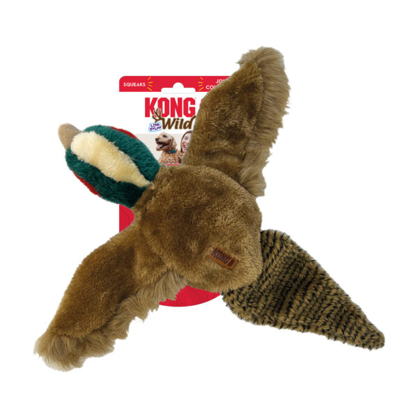 Hundleksak Wild Low Stuff Pheasant Md KONG