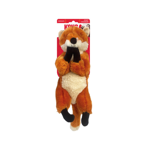 Hundleksak Wild Low Stuff Fox Md KONG