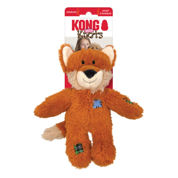 Hundleksak Wild Knots Fox Sm/Md KONG