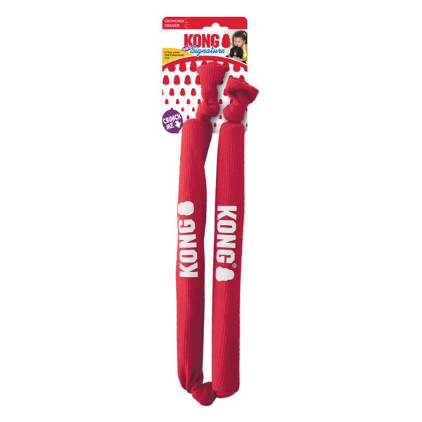 Hundleksak Signature Crunch rope Medium KONG