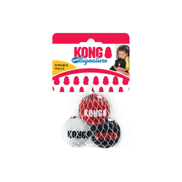Hundleksak Kong Signature Sportboll XS 3p