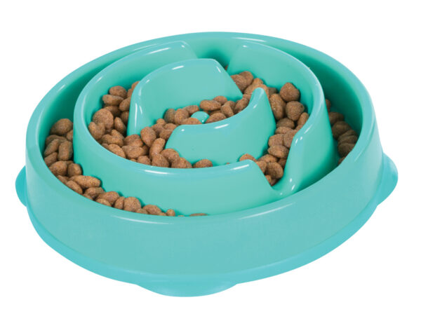 Outward Hound Fun Feeder Mini Oceanblå