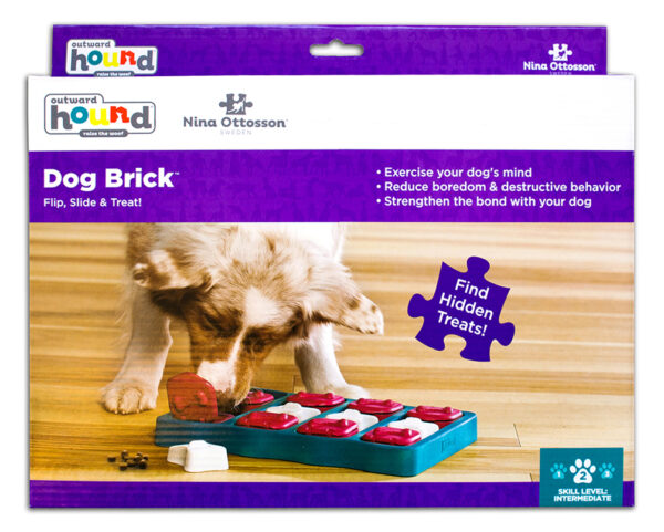 Dog Brick Plast Nina Ottosson NEW