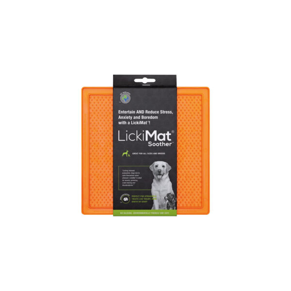 Lickimat Soother orange