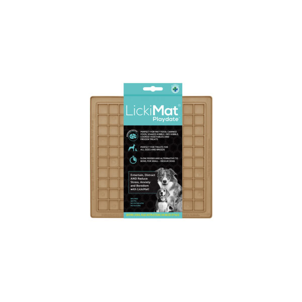 Lickimat Playdate Classic kaffe