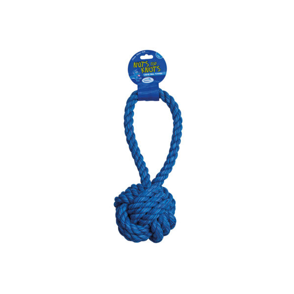 Flätad boll med handtag Large Happypet