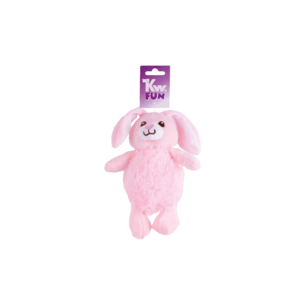 KW Kanin Fluffy i Plysch med pip