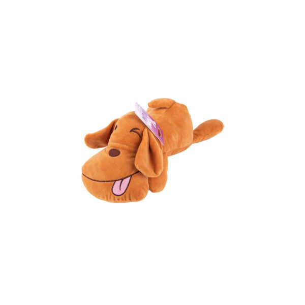 KW Hund stor i plysch med pip