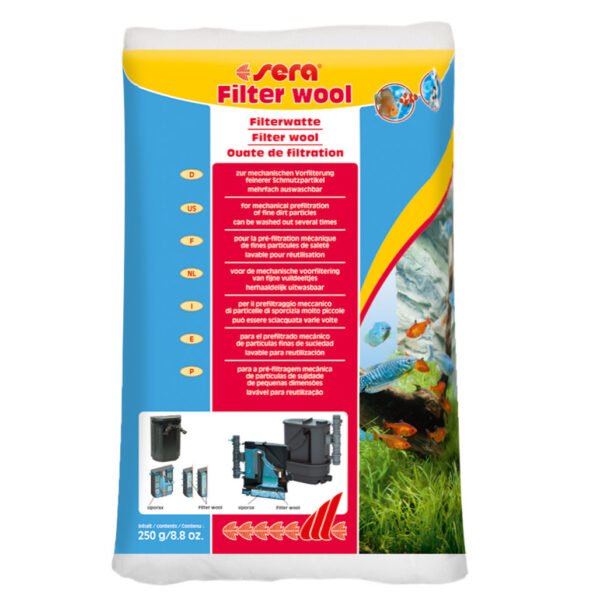 Sera filter wool 250g