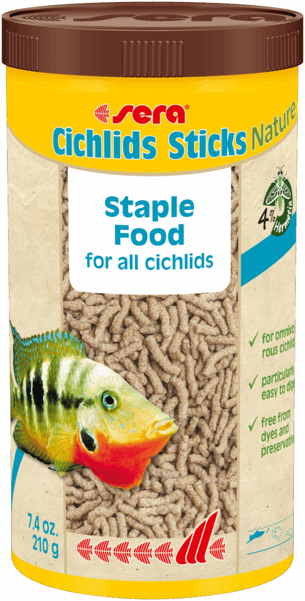 Sera cichlids Sticks Nature