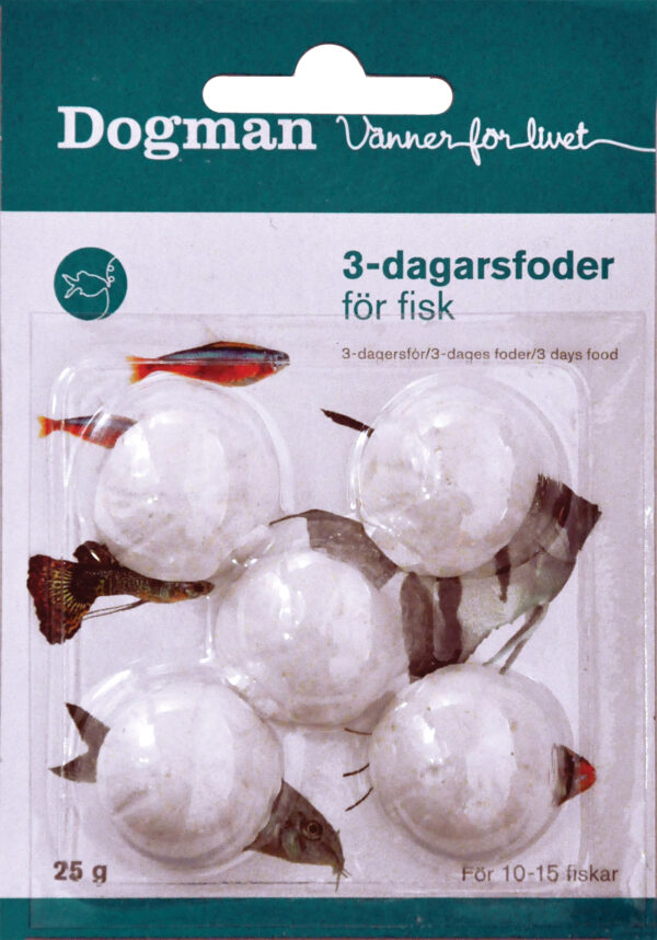 3-dagars fiskfoder