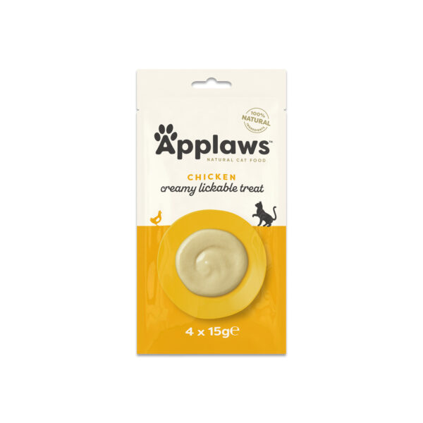 Applaws katt påse Godis Kycklingpuré