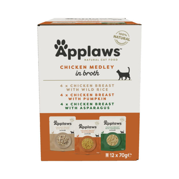 Applaws katt Påse Chicken Multimix