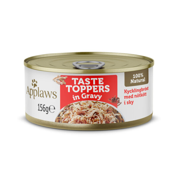 Applaws hund konserv Chicken&Beef in gravy