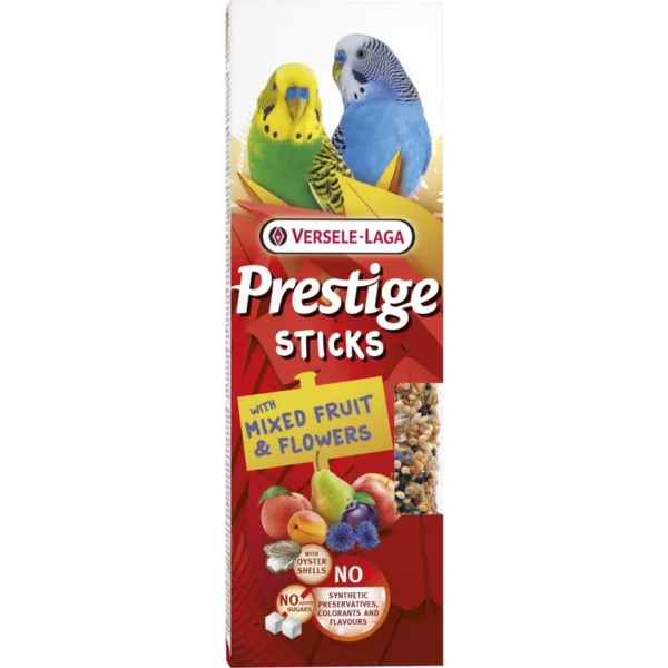 VL Prestige Sticks Small Parakeets Mixed Fruit & Flowers 2p 60g